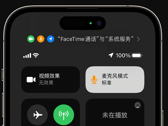 醴陵苹果授权维修网点分享iPhone在通话时让你的声音更清晰 