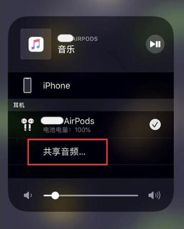 醴陵苹果14音频维修点分享iPhone14音频共享设置方法 