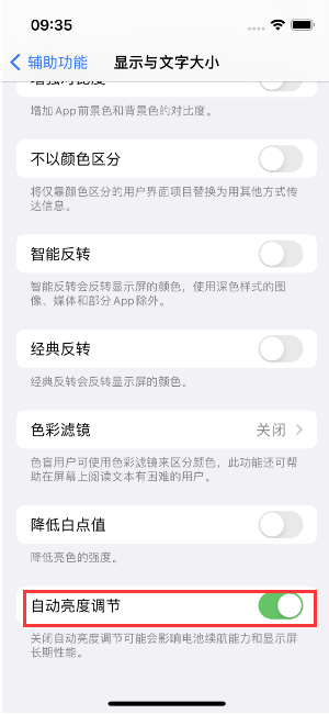 醴陵苹果15维修店分享iPhone 15 Pro系列屏幕亮度 