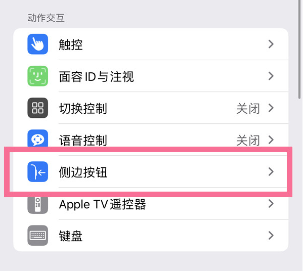 醴陵苹果14维修店分享iPhone14 Plus侧键双击下载功能关闭方法 