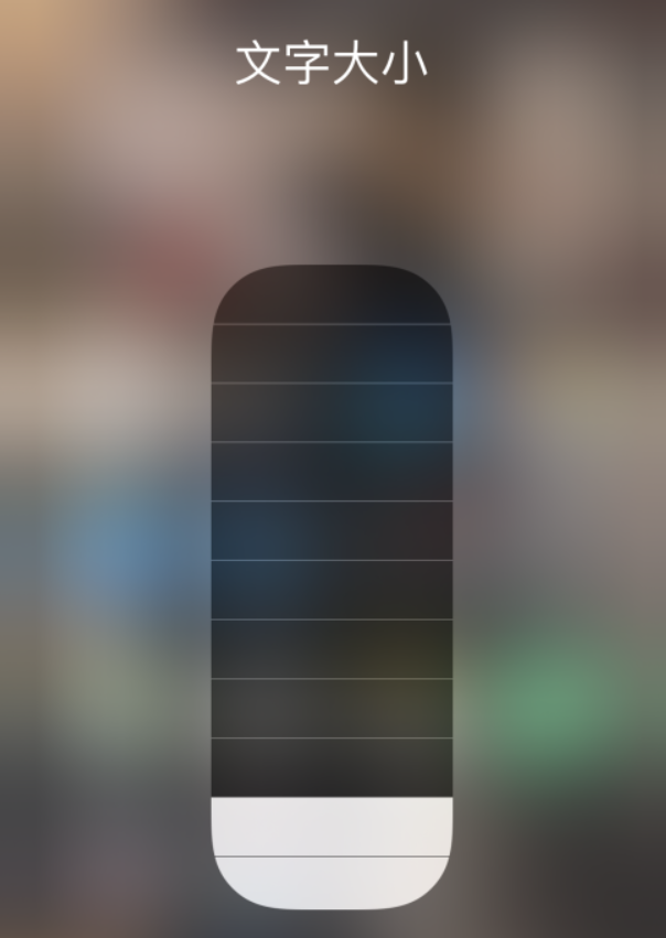 醴陵苹果手机维修分享小技巧：在 iPhone 控制中心快速调节字体大小 